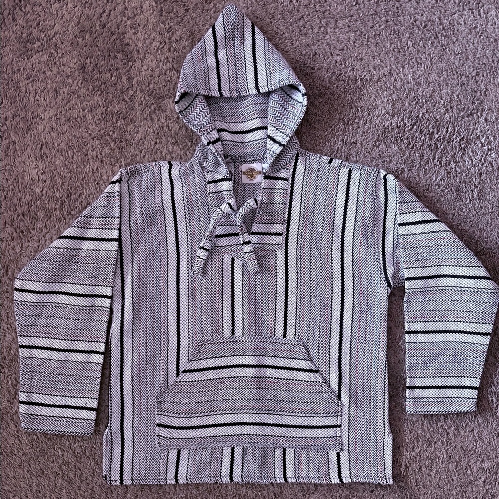 Earth Ragz Baja Hoodie Size L Pullover